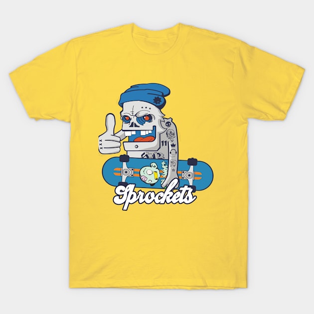 Zom Skateboarder T-Shirt by SPROCKETS